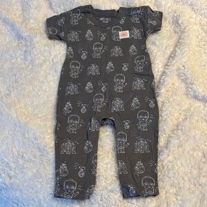 Baby Gap Short Sleeve Romper Star Wars 12-18M